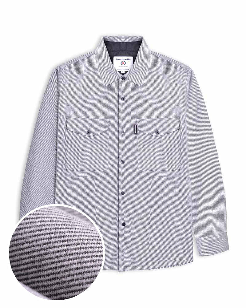 Brushed Twill Overshirt