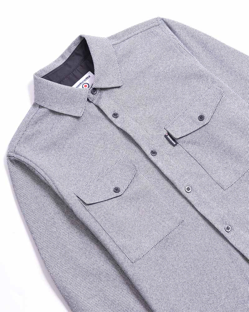 Brushed Twill Overshirt